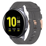 Cinturino per orologio in nylon intrecciato da 20 mm, For Samsung  Galaxy Watch 4 Classic 46mm, For Samsung Galaxy Watch 3 41mm, For Samsung Galaxy Watch Active 2 40mm