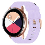 Cinturino per orologio in nylon intrecciato da 20 mm, For Samsung Galaxy Watch Active 2 44mm, For Samsung Galaxy Watch Active 40mm, For Samsung Galaxy Watch 42mm