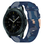 Cinturino per orologio in nylon intrecciato da 20 mm, For Samsung Galaxy Watch Active 2 44mm, For Samsung Galaxy Watch Active 40mm, For Samsung Galaxy Watch 42mm