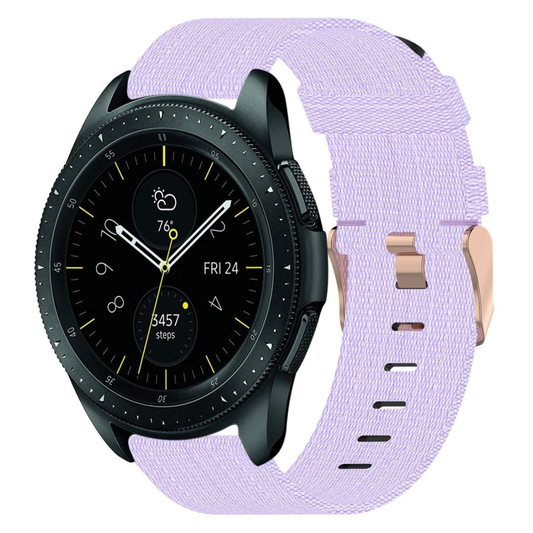 Cinturino per orologio in nylon intrecciato da 20 mm, For Samsung Galaxy Watch Active 2 44mm, For Samsung Galaxy Watch Active 40mm, For Samsung Galaxy Watch 42mm