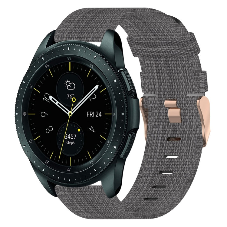 Cinturino per orologio in nylon intrecciato da 20 mm, For Samsung Galaxy Watch Active 2 44mm, For Samsung Galaxy Watch Active 40mm, For Samsung Galaxy Watch 42mm
