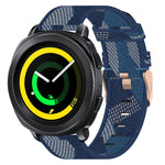 Cinturino per orologio in nylon intrecciato da 20 mm, For Samsung Gear Sport, For Samsung Gear S2 Classic