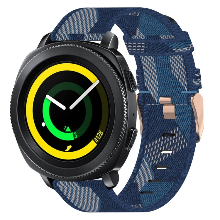 Cinturino per orologio in nylon intrecciato da 20 mm, For Samsung Gear Sport, For Samsung Gear S2 Classic