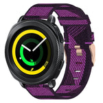 Cinturino per orologio in nylon intrecciato da 20 mm, For Samsung Gear Sport, For Samsung Gear S2 Classic