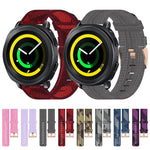 Cinturino per orologio in nylon intrecciato da 20 mm, For Samsung Gear Sport, For Samsung Gear S2 Classic