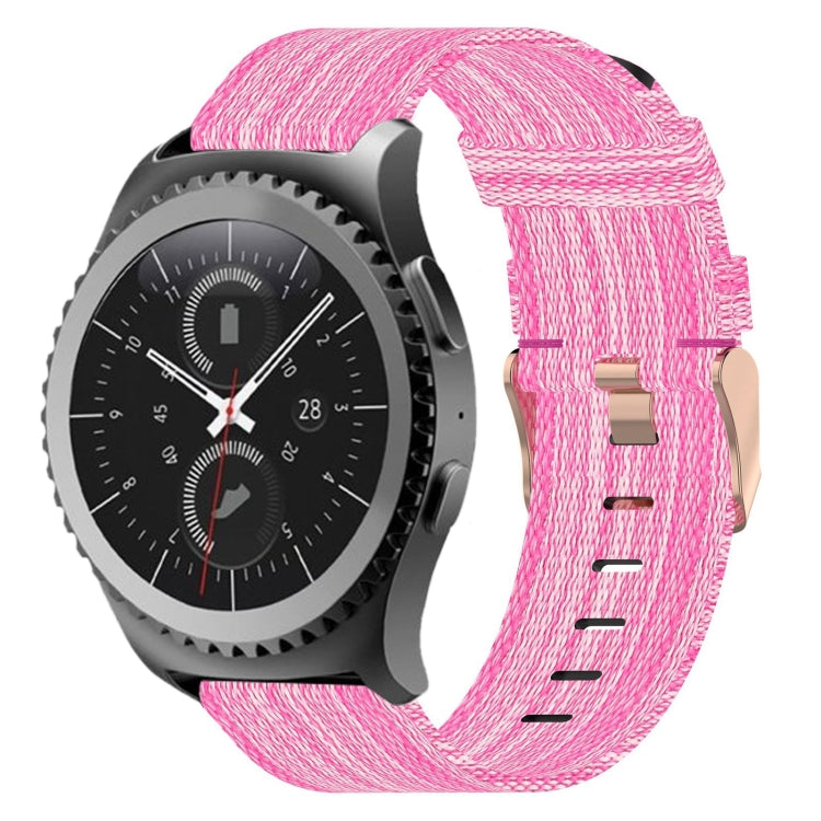 Cinturino per orologio in nylon intrecciato da 20 mm, For Samsung Gear Sport, For Samsung Gear S2 Classic
