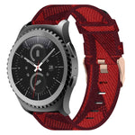 Cinturino per orologio in nylon intrecciato da 20 mm, For Samsung Gear Sport, For Samsung Gear S2 Classic