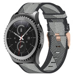 Cinturino per orologio in nylon intrecciato da 20 mm, For Samsung Gear Sport, For Samsung Gear S2 Classic