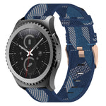 Cinturino per orologio in nylon intrecciato da 20 mm, For Samsung Gear Sport, For Samsung Gear S2 Classic