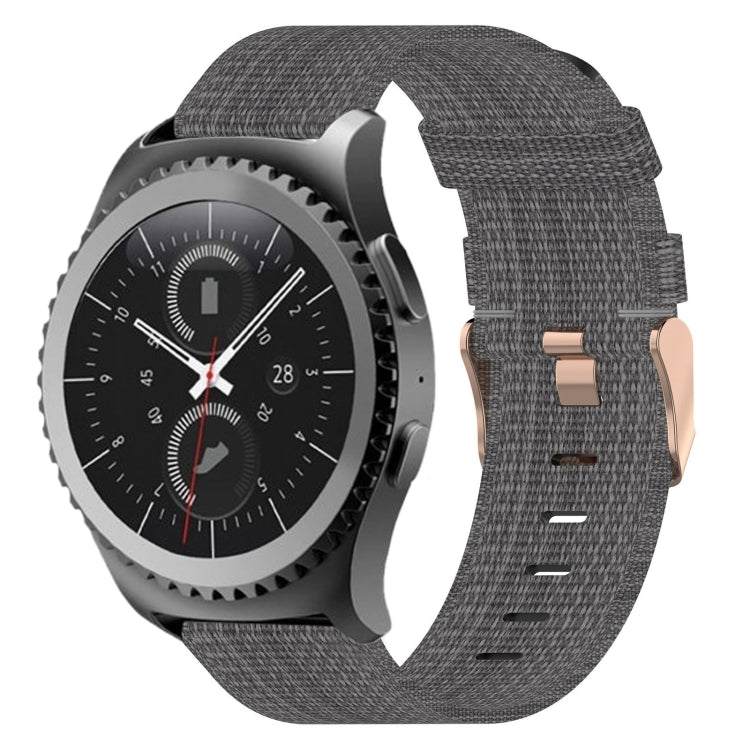 Cinturino per orologio in nylon intrecciato da 20 mm, For Samsung Gear Sport, For Samsung Gear S2 Classic