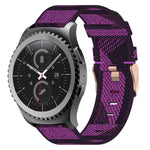 Cinturino per orologio in nylon intrecciato da 20 mm, For Samsung Gear Sport, For Samsung Gear S2 Classic