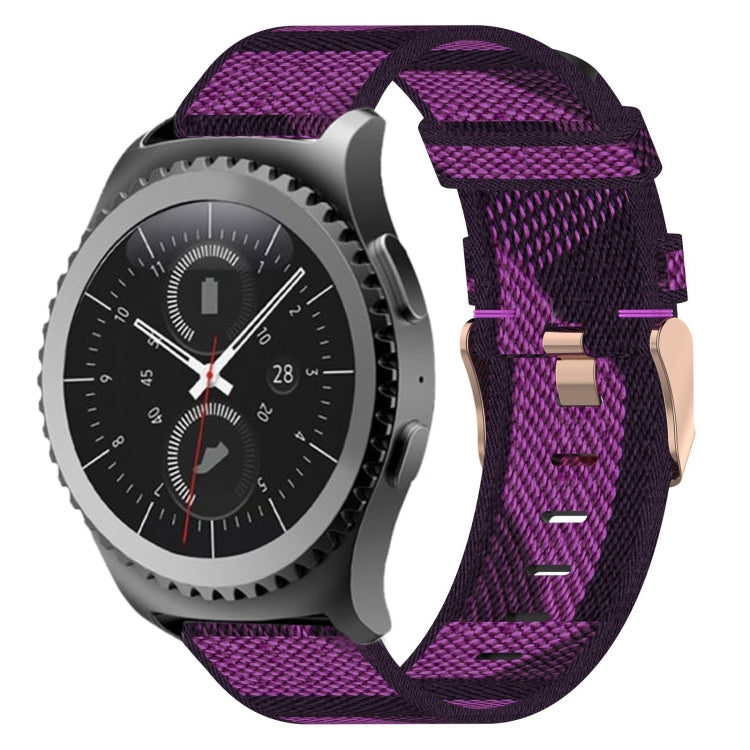 Cinturino per orologio in nylon intrecciato da 20 mm, For Samsung Gear Sport, For Samsung Gear S2 Classic