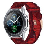 Cinturino per orologio in nylon intrecciato da 22 mm, For Samsung Galaxy Watch3 45mm, For Samsung Galaxy Watch 46mm, For Samsung Gear S3 Classic