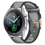 Cinturino per orologio in nylon intrecciato da 22 mm, For Samsung Galaxy Watch3 45mm, For Samsung Galaxy Watch 46mm, For Samsung Gear S3 Classic