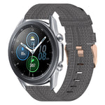 Cinturino per orologio in nylon intrecciato da 22 mm, For Samsung Galaxy Watch3 45mm, For Samsung Galaxy Watch 46mm, For Samsung Gear S3 Classic