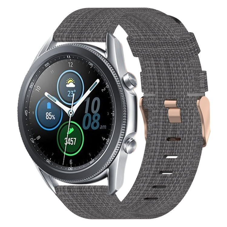 Cinturino per orologio in nylon intrecciato da 22 mm, For Samsung Galaxy Watch3 45mm, For Samsung Galaxy Watch 46mm, For Samsung Gear S3 Classic