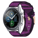 Cinturino per orologio in nylon intrecciato da 22 mm, For Samsung Galaxy Watch3 45mm, For Samsung Galaxy Watch 46mm, For Samsung Gear S3 Classic