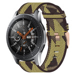 Cinturino per orologio in nylon intrecciato da 22 mm, For Samsung Galaxy Watch3 45mm, For Samsung Galaxy Watch 46mm, For Samsung Gear S3 Classic