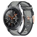 Cinturino per orologio in nylon intrecciato da 22 mm, For Samsung Galaxy Watch3 45mm, For Samsung Galaxy Watch 46mm, For Samsung Gear S3 Classic