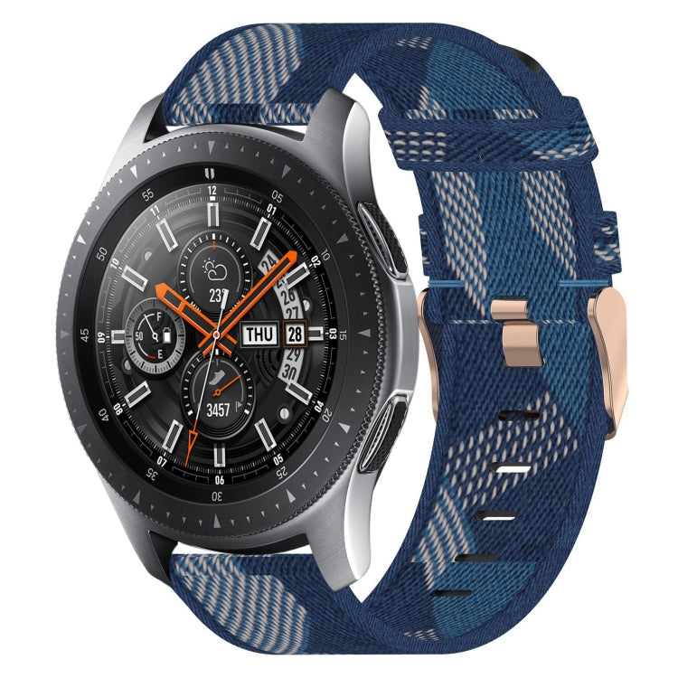 Cinturino per orologio in nylon intrecciato da 22 mm, For Samsung Galaxy Watch3 45mm, For Samsung Galaxy Watch 46mm, For Samsung Gear S3 Classic