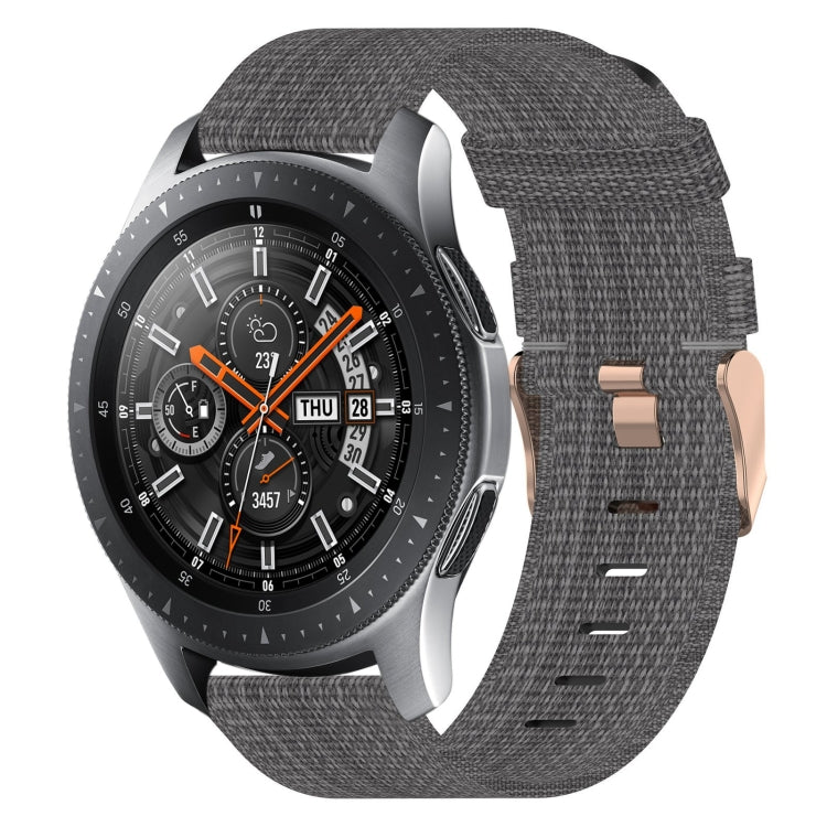 Cinturino per orologio in nylon intrecciato da 22 mm, For Samsung Galaxy Watch3 45mm, For Samsung Galaxy Watch 46mm, For Samsung Gear S3 Classic