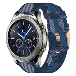 Cinturino per orologio in nylon intrecciato da 22 mm, For Samsung Galaxy Watch3 45mm, For Samsung Galaxy Watch 46mm, For Samsung Gear S3 Classic