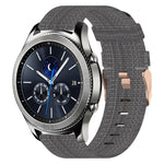 Cinturino per orologio in nylon intrecciato da 22 mm, For Samsung Galaxy Watch3 45mm, For Samsung Galaxy Watch 46mm, For Samsung Gear S3 Classic
