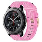 Cinturino per orologio in nylon intrecciato da 22 mm, For Samsung Gear S3 Frontier