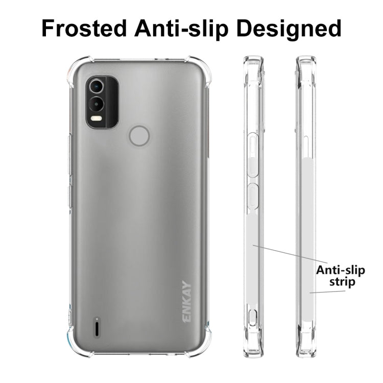 Custodia TPU trasparente per Nokia C21 Plus