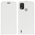 Per Nokia C21 Plus R64 Custodia per telefono in pelle con vibrazione verticale Texture, For Nokia C21 Plus