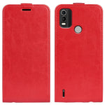 Per Nokia C21 Plus R64 Custodia per telefono in pelle con vibrazione verticale Texture, For Nokia C21 Plus
