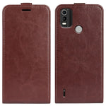 Per Nokia C21 Plus R64 Custodia per telefono in pelle con vibrazione verticale Texture, For Nokia C21 Plus