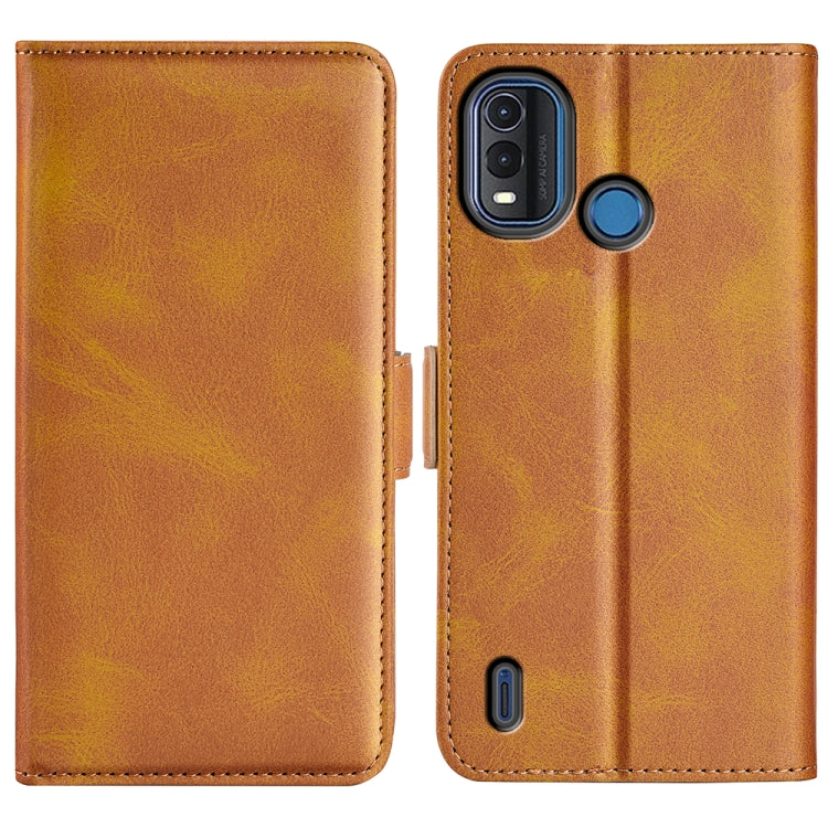 Per Nokia G11 Plus Custodia per telefono orizzontale in pelle con fibbia magnetica a doppio lato, For Nokia G11 Plus