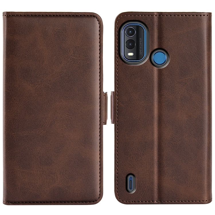 Per Nokia G11 Plus Custodia per telefono orizzontale in pelle con fibbia magnetica a doppio lato, For Nokia G11 Plus