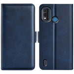 Per Nokia G11 Plus Custodia per telefono orizzontale in pelle con fibbia magnetica a doppio lato, For Nokia G11 Plus