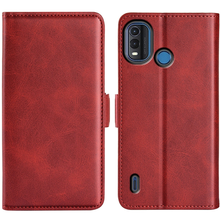 Per Nokia G11 Plus Custodia per telefono orizzontale in pelle con fibbia magnetica a doppio lato, For Nokia G11 Plus