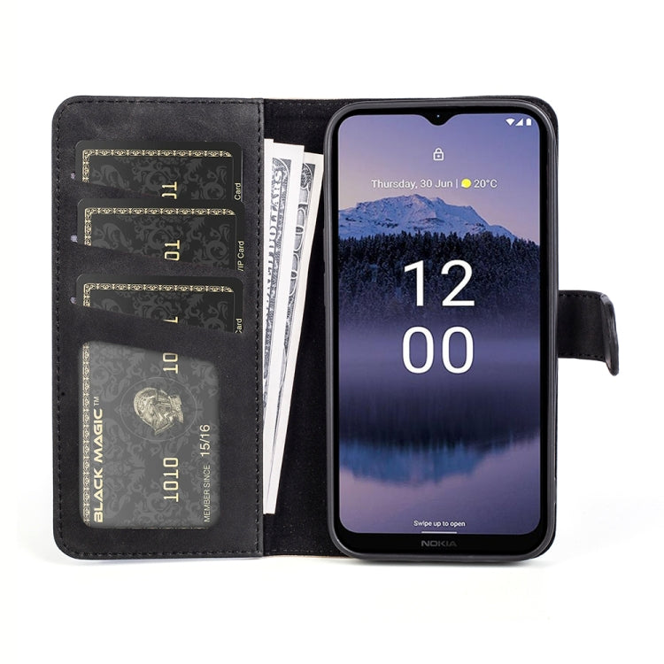 Per Nokia G11 Plus Custodia per cellulare in pelle a conchiglia orizzontale con cuciture, For Nokia G11 Plus