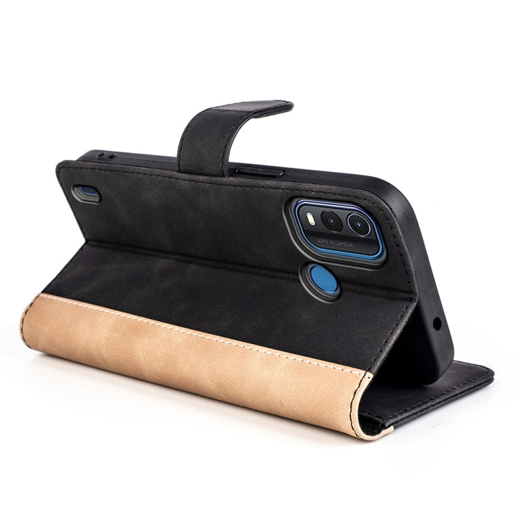Per Nokia G11 Plus Custodia per cellulare in pelle a conchiglia orizzontale con cuciture, For Nokia G11 Plus