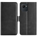 Per OPPO Realme C30 4G Custodia per cellulare in pelle a vibrazione orizzontale con fibbia magnetica a doppio lato, For OPPO Realme C30 4G
