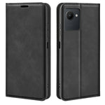 Per OPPO Realme C30 4G Custodia per telefono in pelle con aspirazione magnetica retro-pelle, For OPPO Realme C30 4G