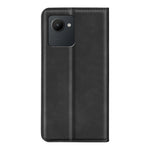 Per OPPO Realme C30 4G Custodia per telefono in pelle con aspirazione magnetica retro-pelle, For OPPO Realme C30 4G