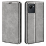 Per OPPO Realme C30 4G Custodia per telefono in pelle con aspirazione magnetica retro-pelle, For OPPO Realme C30 4G