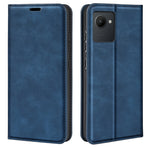 Per OPPO Realme C30 4G Custodia per telefono in pelle con aspirazione magnetica retro-pelle, For OPPO Realme C30 4G