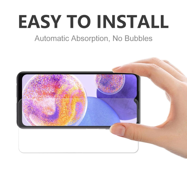 Per Samsung Galaxy A23 ENKAY Hat-Prince 0.26mm 9H 2.5D Pellicola per schermo in vetro temperato, For Samsung Galaxy A23(1 PC), For Samsung Galaxy A23(2 PCS), For Samsung Galaxy A23(5 PCS), For Samsung Galaxy A23(10 PCS)