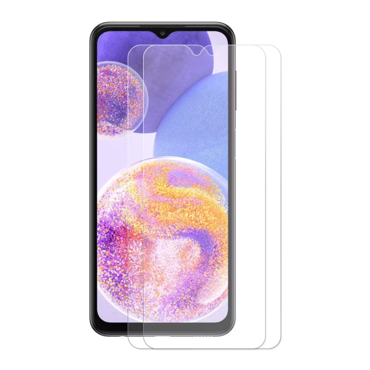 Per Samsung Galaxy A23 ENKAY Hat-Prince 0.26mm 9H 2.5D Pellicola per schermo in vetro temperato, For Samsung Galaxy A23(1 PC), For Samsung Galaxy A23(2 PCS), For Samsung Galaxy A23(5 PCS), For Samsung Galaxy A23(10 PCS)