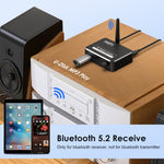 Ricevitore musicale Bluetooth 5.2 B35S con convertitore audio
