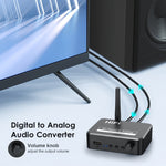 Ricevitore musicale Bluetooth 5.2 B35S con convertitore audio