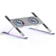Supporto di raffreddamento per supporto portatile regolabile BONERUY P11F con doppie ventole
