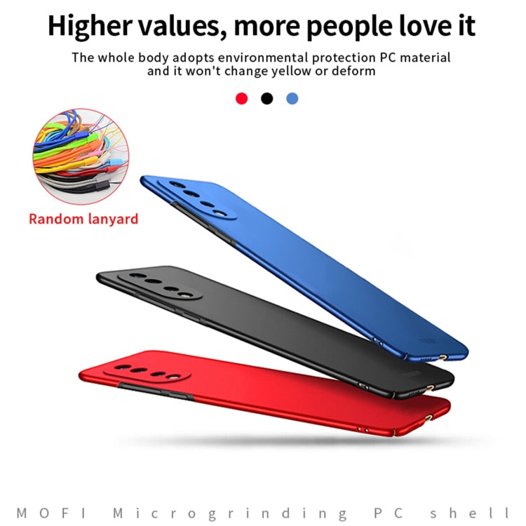 Custodia rigida ultrasottile MOFI Frosted PC, For Honor 70, For Honor 70 Pro