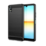 Custodia morbida in TPU MOFI Gentleness in fibra di carbonio spazzolata, For Sony Xperia Ace 3, For Nokia C21 Plus, For Samsung Galaxy Xcover6 Pro / Xcover Pro 2